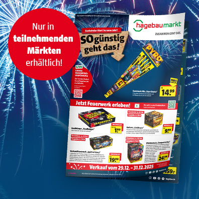 Abbildung eines blätterbaren Prospekts mit Feuerwerkartikeln